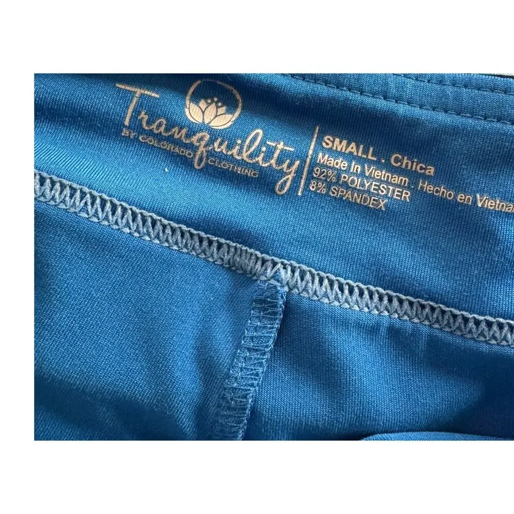 Tranquility by Colorado Trading Small Blue Pattern Skort